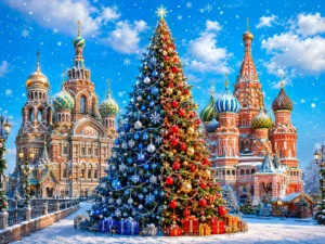 Новогодняя Сказка на двоих: Петербург и Москва